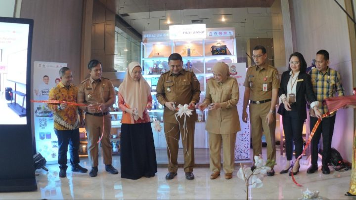 Perdana, Wali Kota Makassar Resmikan Gerai UMKM di Hotel Gammara walikota makassar