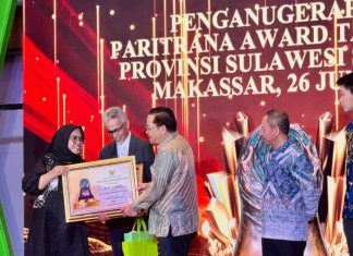 Bank Sulselbar Raih Penghargaan Paritrana Award 2024 dari BPJS Ketenagakerjaan