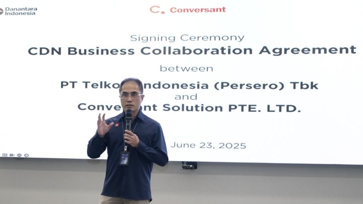 Duet Telkom dan Conversant Hadirkan Solusi Distribusi Konten Digital Cepat dan Aman telkom