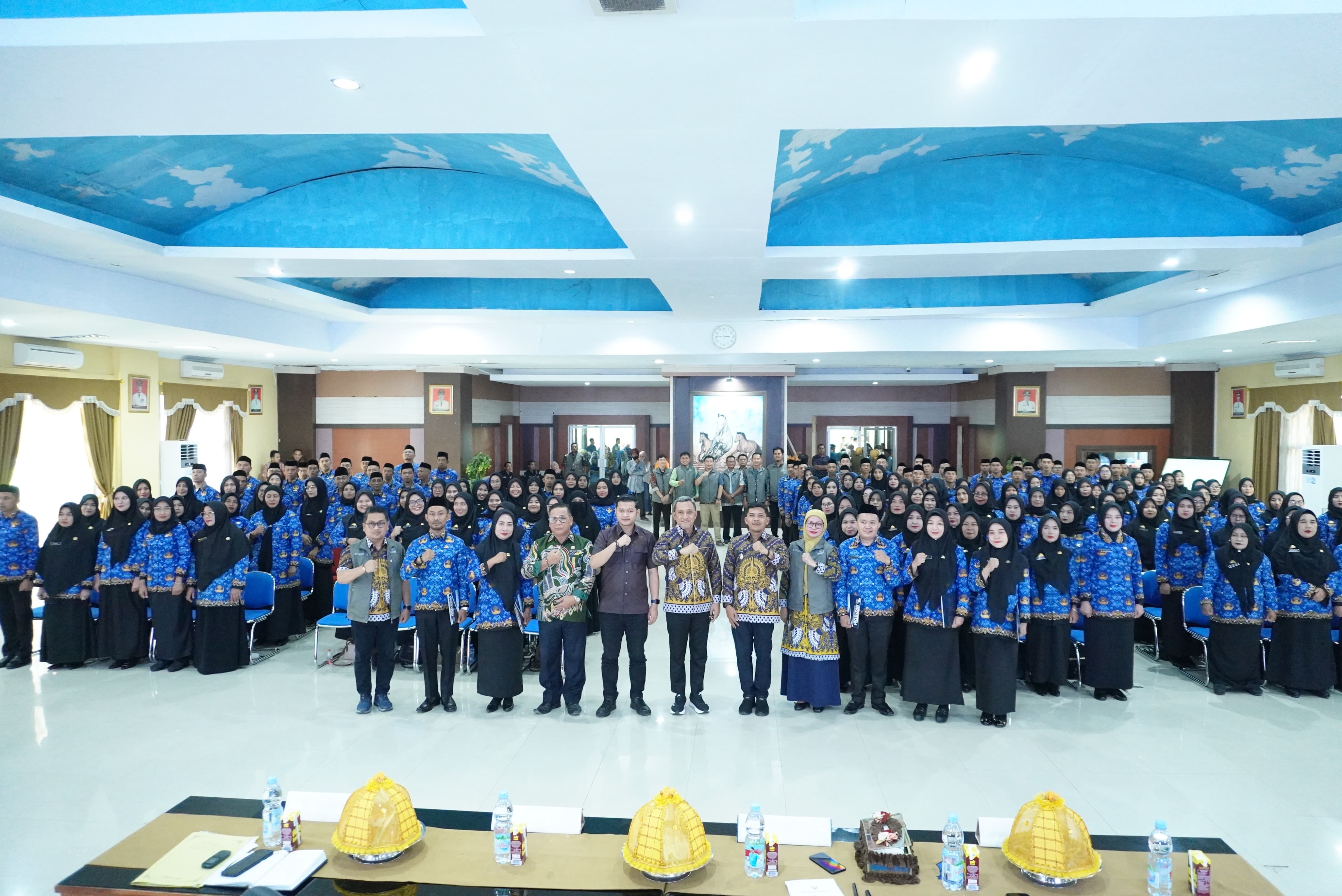 164 Orang Hasil Seleksi PPPK Tahap 1 Formasi 2024 Terima SK dari Bupati Jeneponto