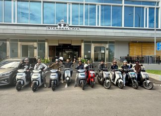Konsumen Loyal Motor Listrik Honda Touring Jelajahi Makassar dan Gowa