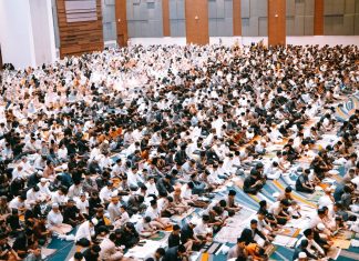 Ribuan Jamaah Padati Salat Idul Adha di Four Points