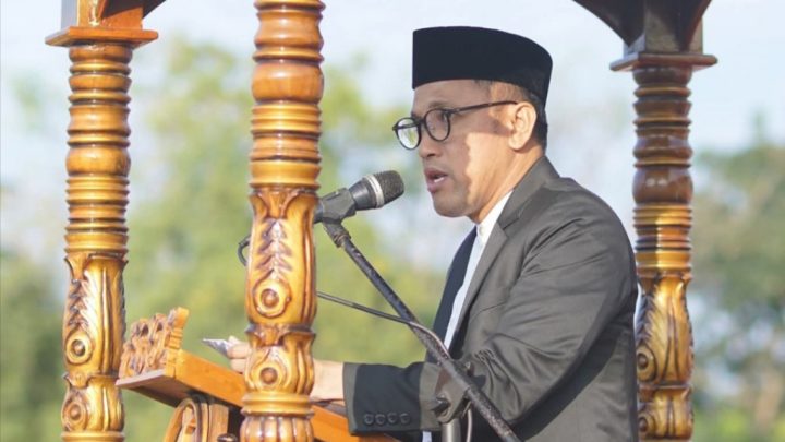 Bupati Jeneponto, Paris Yasir, Sampaikan Program 99 Hari Kerja di Momen Idul Adha 1446 H Bupati Jeneponto