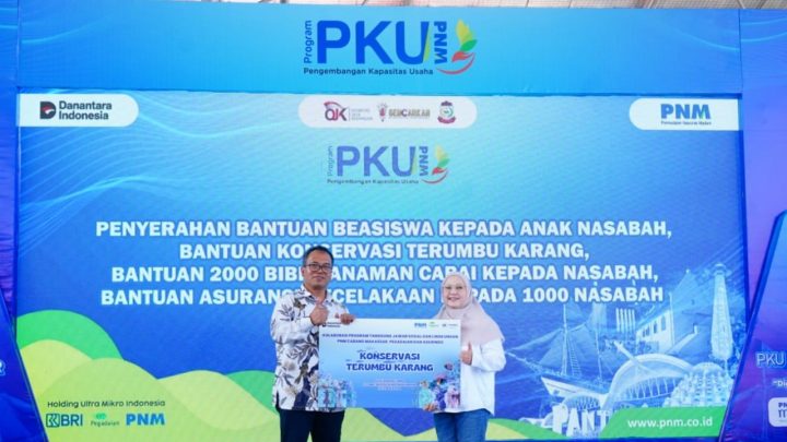 Pegadaian Kanwil Makassar Serahkan Bantuan Konservasi Terumbu Karang di Pulau Barrang Lompo Pegadaian Kanwil makassar
