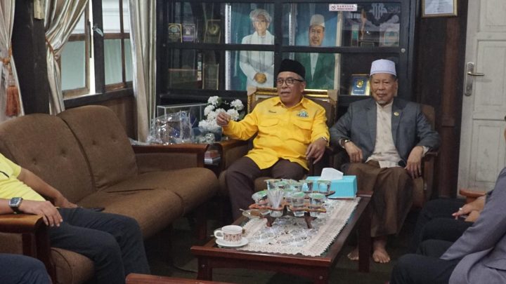 Terima Kunjungan IAS, AGH Prof Wajedy Cerita Soal Harmoko dan Akbar Tandjung Ias