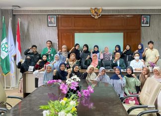 Dekan FKIK UINAM Lantik Pengurus HMJ Kesehatan Masyarakat Periode 2025-2026