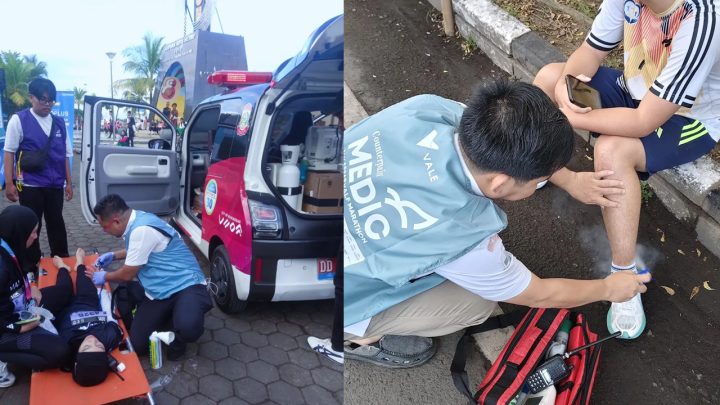 Tunjang Kesuksesan MHM 2025, Dinkes Makassar Turunkan 26 Ambulans Lengkap Tim Medis Makassar Half Marathon 2025