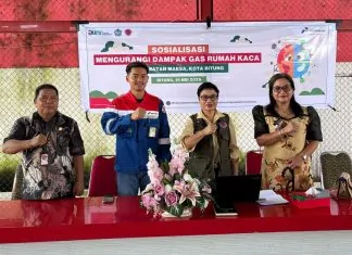Pertamina Patra Niaga Sulawesi dan BPBD Bitung Sosialisasi Pengurangan Dampak Gas Rumah Kaca di Maesa