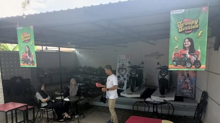 Astra Motor Sulawesi Selatan Gelar Scoopy Session di Gowa scoopy 2025