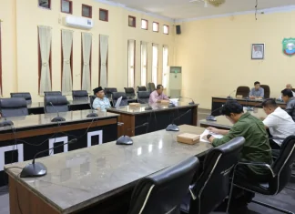 DPRD Pangkep Gelar Rapat Bapemperda Bahas Tata Beracara Badan Kehormatan