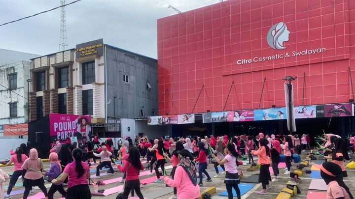 CBD Manjakan Sahabat Citra, Gelar Poundfit Party dan Hairstyling Demo CBD