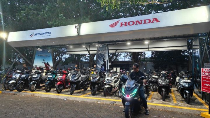 Astra Motor Sulsel Resmikan Area Parkir Pengguna Honda Premium Matic di TSM Astra motor Sulsel