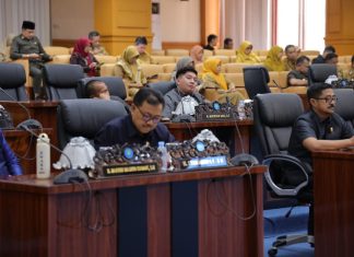 DPRD Pangkep Gelar Rapat Paripurna Penyampaian Pandangan Umum Fraksi terhadap Dua Ranperda Strategis