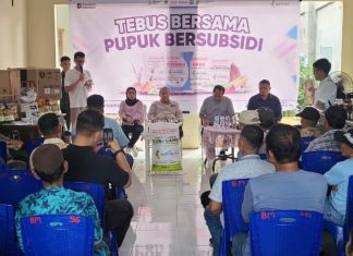 PT Pupuk Indonesia Ajak Petani di Gowa Segera Tebus Pupuk Bersubsidi