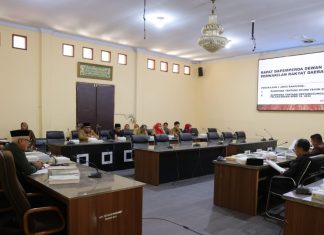DPRD Pangkep Gelar Rapat Pengkajian Dua Ranperda Strategis