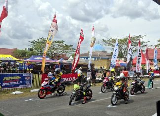 Antusiasme Penonton Meriahkan Honda One Make Kendari 2025