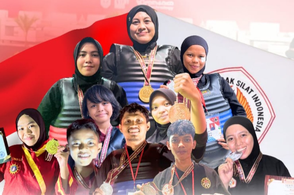 Bhayangkari Jeneponto Sumbang Medali Emas di Kejurnas Pencak Silat Bali Arisaka Champions 2025