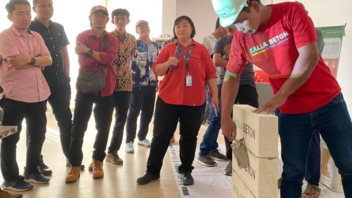 Kalla Beton Kenalkan Mortar Instan dalam Event Constructor's Lab Citraland Celebes kalla beton