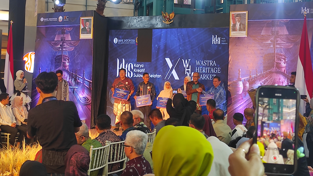 Bank Indonesia Sulsel Gelar Karya Kreatif 2025 di MaRI, Dorong UKM Tembus Pasar Global