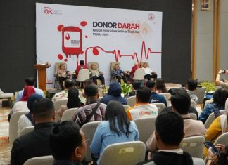 Donor Darah OJK Sulselbar dan UPTD Sulawesi Selatan Kumpulkan Darah 150 Kantong