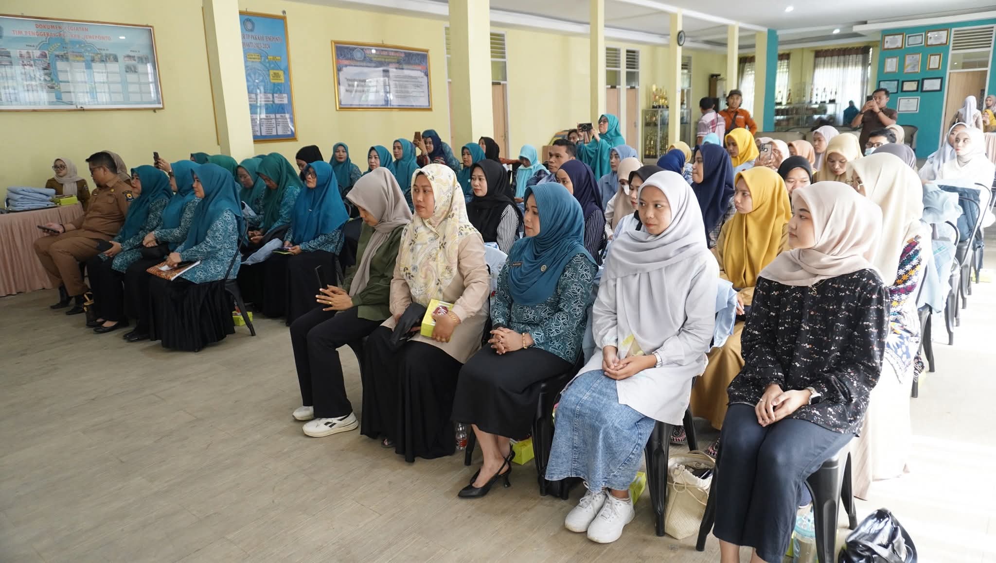 Wujudkan Program ASS, Ketua TP PKK Jeneponto Sambut TPGD Lokus Stunting