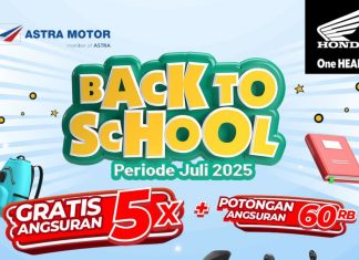 Promo Back to School, Beli Motor Honda Makin Hemat