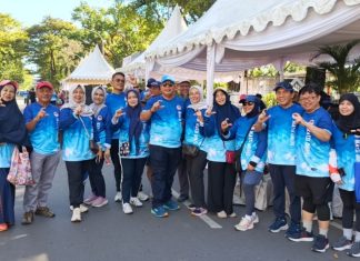 330 Alumni Teknik Sipil Unhas Meriahkan Peluncuran IKATSI Joging Club