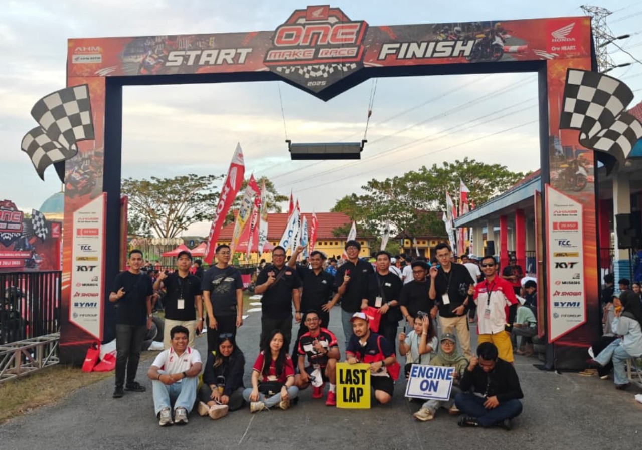 Honda One Make Race Kendari 2025 Sukses Digelar Menghadirkan Banyak Aksi Menarik!