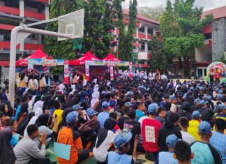 Honda Student Star Mendapat Sambutan Hangat di SMKN 4 Makassar