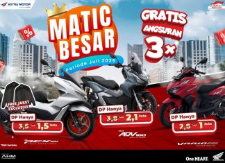 Astra Motor Sulsel Tawarkan Promo Spesial untuk Matic Besar di Juli 2025