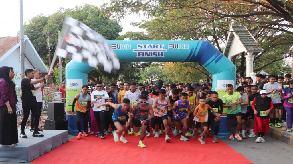 400 Pelari Meriahkan Fun Run 7,8 KM Hari Koperasi Nasional ke-78 di Jeneponto