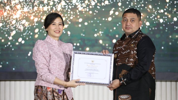Pemkot Makassar Kembali Terima Penghargaan Kota Layak Anak Kategori Nindya dari Kementrian PPPA pemkot makassar