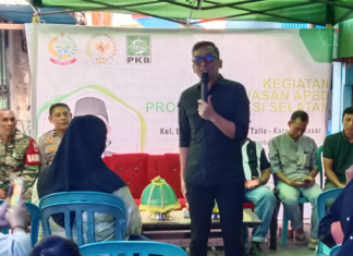 Fauzi Andi Wawo Akan Bantu UMKM dan Posyandu di Bunga Eja Beru Makassar