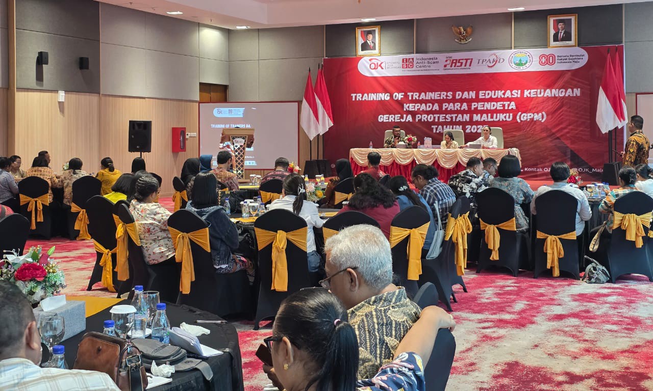 BPJamsostek Maluku dan OJK Edukasi Perlindungan Jaminan Sosial Ketenagakerjaan ke Pendeta