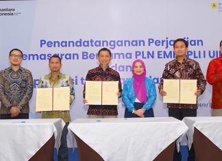 Gaungkan Penggunaan Energi Bersih, PLN UID Sulselrabar Teken Perjanjian Kerja Sama dengan PLN EMI