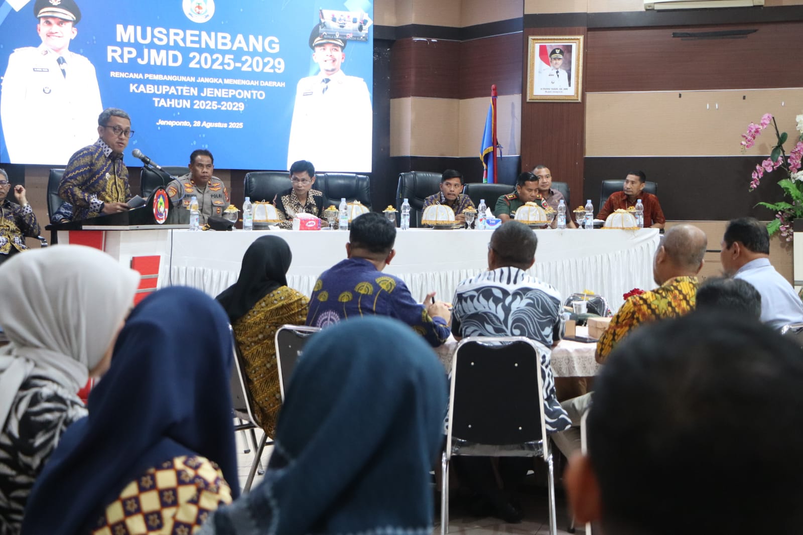 Pemkab Jeneponto Gelar Musrenbang RPJMD, Bupati Tekankan Sinkronisasi Program Strategis