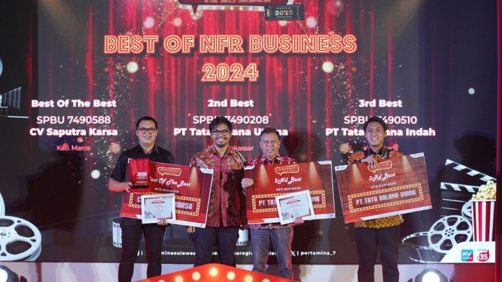 Pertamina Patra Niaga Regional Sulawesi Sukses Gelar Awarding Mitra Retail Sales 2024--2025 pertamina patra niaga sulawesi