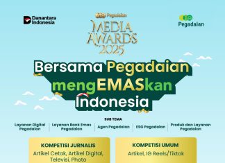 Pegadaian Media Awards 2025 Kembali Hadir, Sediakan Hadiah Ratusan Gram Emas!
