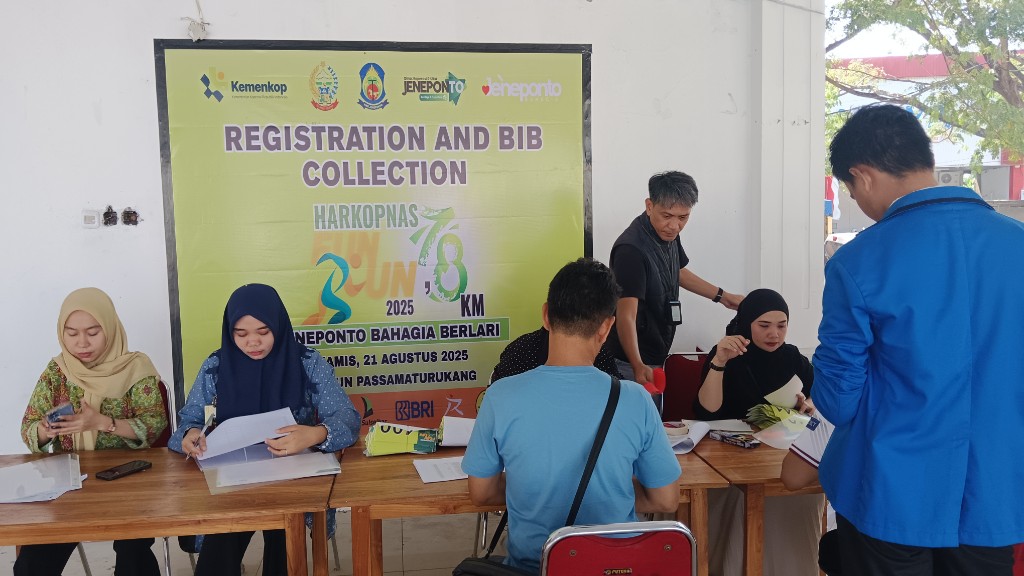 Jelang Pembukaan Harkopnas ke-78, Jeneponto Sambut Ribuan Peserta dari 24 Kabupaten Kota
