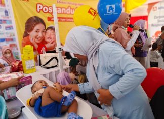 Lindungi Kulit Si Kecil, Alfamidi Edukasi Ratusan Keluarga Balita di Gowa dan Bulukumba