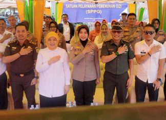 Wawali Makassar Hadiri Peletakan Batu Pertama Pembangunan SPPG Polres Pelabuhan Makassar