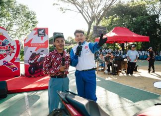 Gelar Honda ExtravagenZ di SMAN 6 Kendari, Asmo Sulsel Ajak Siswa Unjuk Bakar dan Belajar Safety Riding