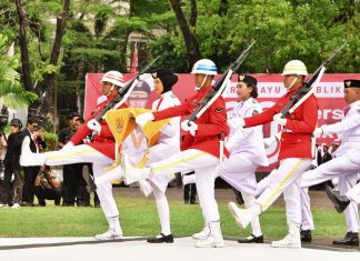 Penuh Haru ketika Paskibraka Sulsel Sukses Jalankan Tugas di Upacara HUT RI ke-80