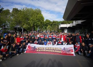 Meriahkan HUT RI Ke-80, Pertamina Patra Niaga Sulawesi Gelar Kemerdekaan Riding