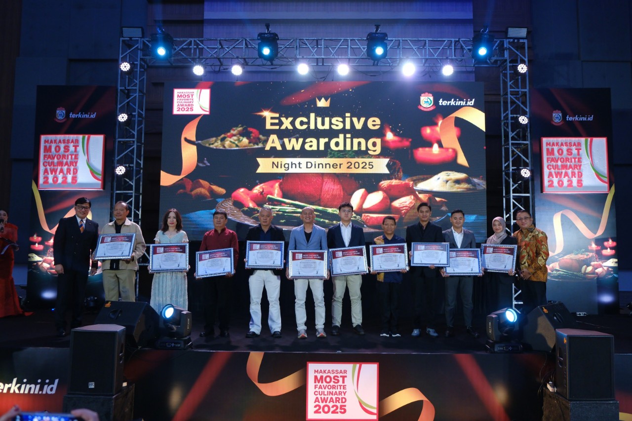 Wali Kota Makassar Harap Most Favorite Culinary Award 2025 TERKINI.ID Menjadi Sumber Inovasi Kuliner