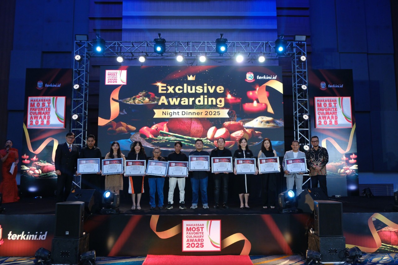 Wali Kota Makassar Harap Most Favorite Culinary Award 2025 TERKINI.ID Menjadi Sumber Inovasi Kuliner