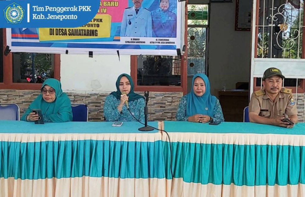 TP PKK Kabupaten Jeneponto Gelar Pembinaan 10 Program Pokok PKK di Desa dan Kelurahan