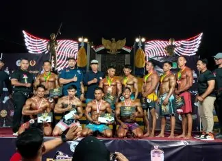 Kado di Momen Ultah Wali Kota Makassar, Atlet Binaraga Satgas DPP APPI Raih Juara Body Fitness Sidrap