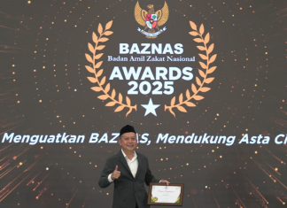 Salurkan Zakat Berdampak Nyata, Yayasan Hadji Kalla Raih BAZNAS Awards 2025
