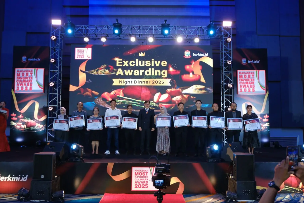 Wali Kota Makassar Harap Most Favorite Culinary Award 2025 TERKINI.ID Menjadi Sumber Inovasi Kuliner